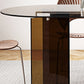 Table à manger en verre trempé