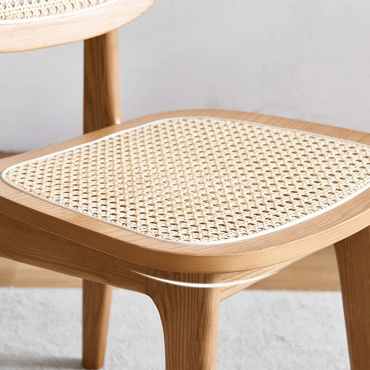 Silla lateral de comedor abierta