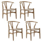 Traditional Dining Accent Chair Solid Wood Side Dining Chairs