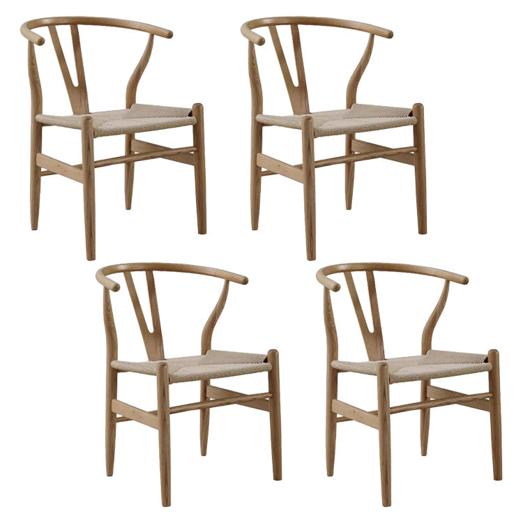 Traditional Dining Accent Chair Solid Wood Side Dining Chairs