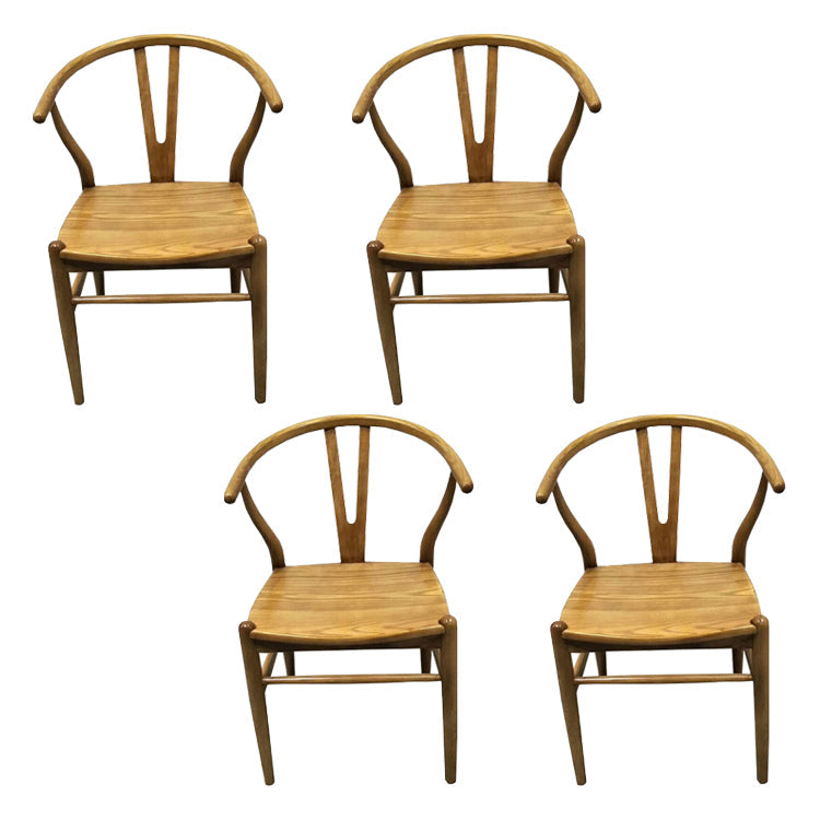 Traditional Dining Accent Chair Solid Wood Side Dining Chairs