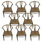 Traditional Dining Accent Chair Solid Wood Side Dining Chairs