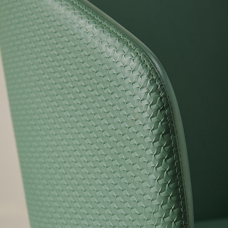 Modern Dining Chair with Metal Legs Upholstered Side Chair for Home Clearhalo 'Dining Chairs' 'Dining Tables & Seating' 'dining_chair' 'furn' 'furn_dining_chair' 'Furniture' 'Kitchen & Dining Furniture' 5971320