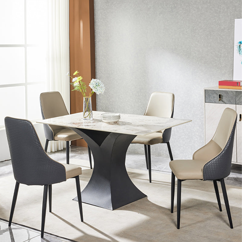 Parsons Dining Accent Chair Industrial Upholstered Dining Side Chair Clearhalo 'Dining Chairs' 'Dining Tables & Seating' 'dining_chair' 'furn' 'furn_dining_chair' 'Furniture' 'Kitchen & Dining Furniture' 5971393