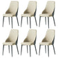 Parsons Dining Accent Chair Industrial Upholstered Dining Side Chair Dark Grey Light Grey 6 Piece Set Clearhalo 'Dining Chairs' 'Dining Tables & Seating' 'dining_chair' 'furn' 'furn_dining_chair' 'Furniture' 'Kitchen & Dining Furniture' 5971415