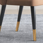 Modern Dining Chairs Armless Dining Chair with Wooden Legs for Kitchen