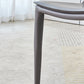 Metal Modern Indoor Side Chair Solid Back Dining Chair with 4Legs
