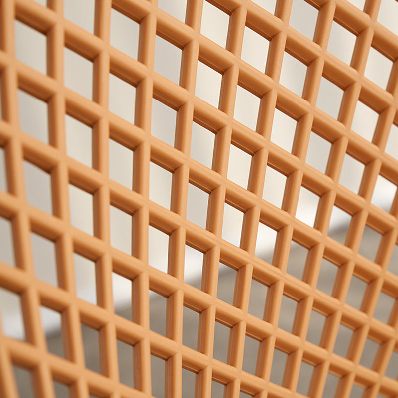 Modern Dining Chairs Armless Dining Chair with Plastic Legs for Kitchen