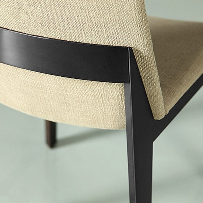 Solid Wood Armless Dining Chairs Upholstered Dining Accent Chair Clearhalo 'Dining Chairs' 'Dining Tables & Seating' 'dining_chair' 'furn' 'furn_dining_chair' 'Furniture' 'Kitchen & Dining Furniture' 5971567