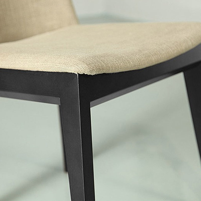 Solid Wood Armless Dining Chairs Upholstered Dining Accent Chair Clearhalo 'Dining Chairs' 'Dining Tables & Seating' 'dining_chair' 'furn' 'furn_dining_chair' 'Furniture' 'Kitchen & Dining Furniture' 5971568