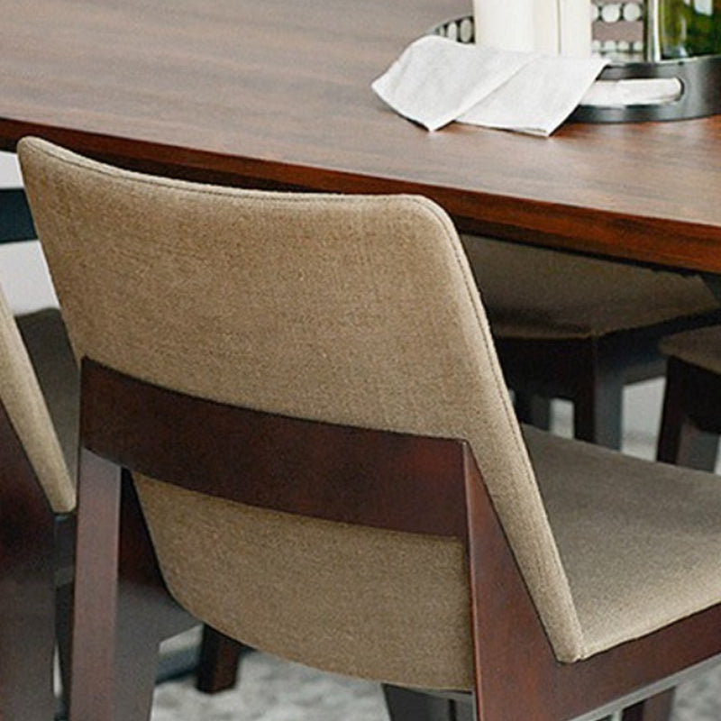 Solid Wood Armless Dining Chairs Upholstered Dining Accent Chair Clearhalo 'Dining Chairs' 'Dining Tables & Seating' 'dining_chair' 'furn' 'furn_dining_chair' 'Furniture' 'Kitchen & Dining Furniture' 5971570