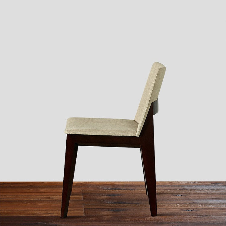 Solid Wood Armless Dining Chairs Upholstered Dining Accent Chair Clearhalo 'Dining Chairs' 'Dining Tables & Seating' 'dining_chair' 'furn' 'furn_dining_chair' 'Furniture' 'Kitchen & Dining Furniture' 5971576
