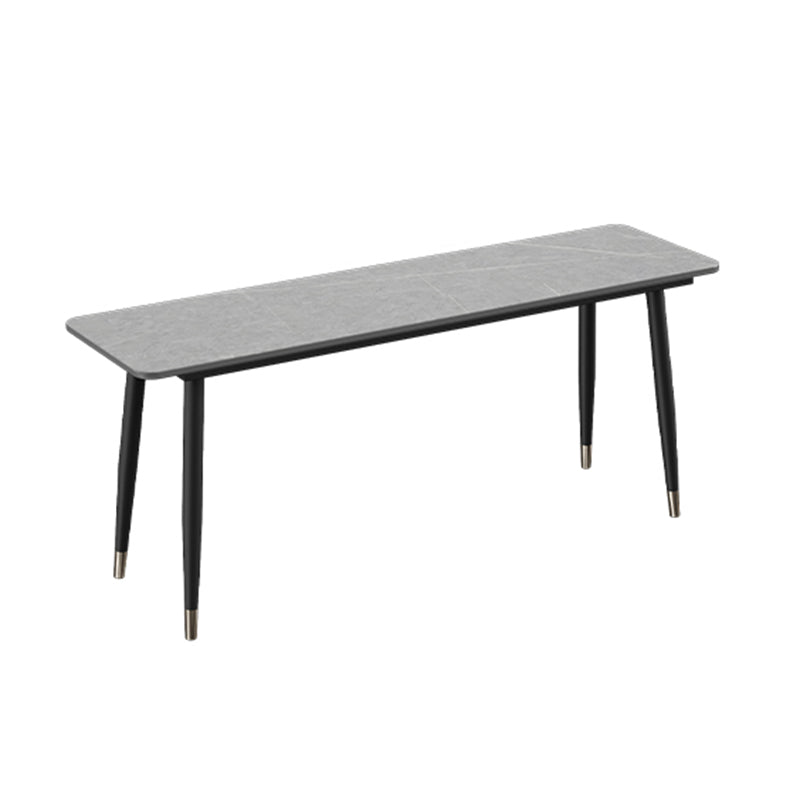 Scrivania industriale rettangolare scrivania domestica con gambe metalliche