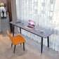 Scrivania industriale rettangolare scrivania domestica con gambe metalliche