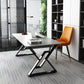 Industrial Stone Sled Writing Desk Rectangular Office Desk for Home Clearhalo 'furn' 'furn_office_desk' 'Furniture' 'Office Desks' 'Office Furniture' 'office_desk' 5971797