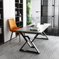 Industrial Stone Sled Writing Desk Rectangular Office Desk for Home Clearhalo 'furn' 'furn_office_desk' 'Furniture' 'Office Desks' 'Office Furniture' 'office_desk' 5971799