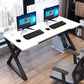 Ergonomic Trestle Gaming Desk Modern Computer Desk for Dormitory Clearhalo 'furn' 'furn_office_desk' 'Furniture' 'Office Desks' 'Office Furniture' 'office_desk' 5971843