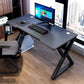 Ergonomic Trestle Gaming Desk Modern Computer Desk for Dormitory Clearhalo 'furn' 'furn_office_desk' 'Furniture' 'Office Desks' 'Office Furniture' 'office_desk' 5971844