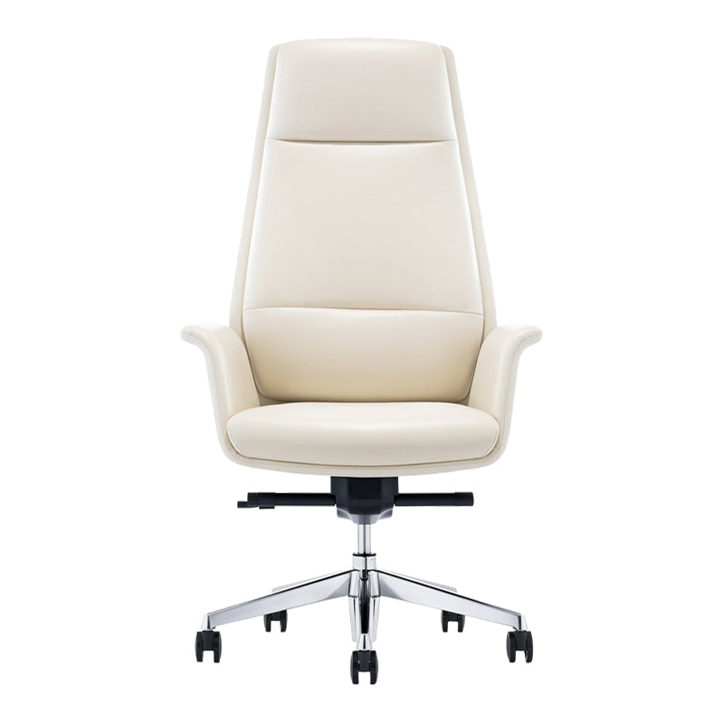 Contemporary Adjustable Seat Height Chair Conference Swivel Chair 1 Piece With Headrest Clearhalo 'furn' 'furn_office_chair' 'Furniture' 'Office Chairs' 'Office Furniture' 'office_chair' 5972019