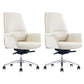 Contemporary Adjustable Seat Height Chair Conference Swivel Chair 2 Piece Set Without Headrest Clearhalo 'furn' 'furn_office_chair' 'Furniture' 'Office Chairs' 'Office Furniture' 'office_chair' 5972031