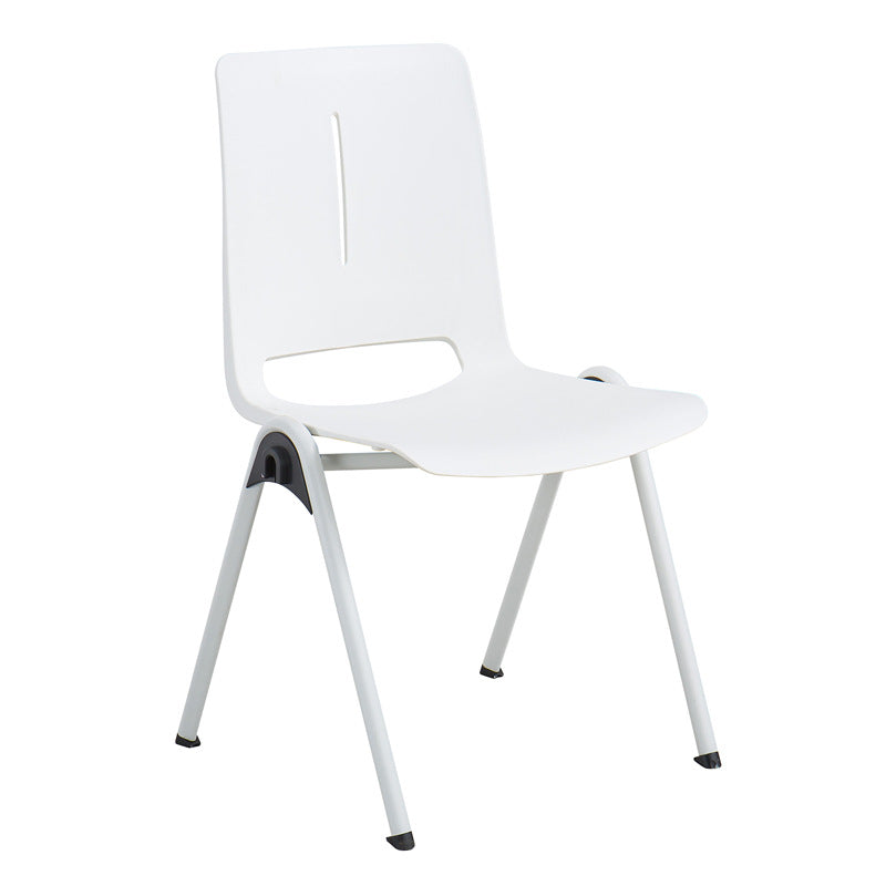 18" silla de oficina plástica sin brazos contemporánea ancha de la silla de escritorio