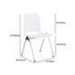 18" silla de oficina plástica sin brazos contemporánea ancha de la silla de escritorio