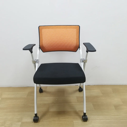 Corliving Workspace Desk Chair in White Frame Conference Stuhl