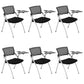 CorLiving Workspace Desk Chair in White Frame Conference Chair