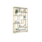 11.8 "W X 78.7" H Glam BOOKCAST METAL VERTICAL BOEK SPLANK VOOR SLAAPKAMER