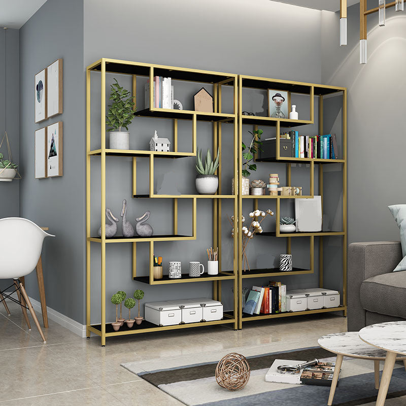 11.8 "W X 78.7" H Bibliothèque glamour Bibliothèque Métal Vertical Livre pour chambre à coucher