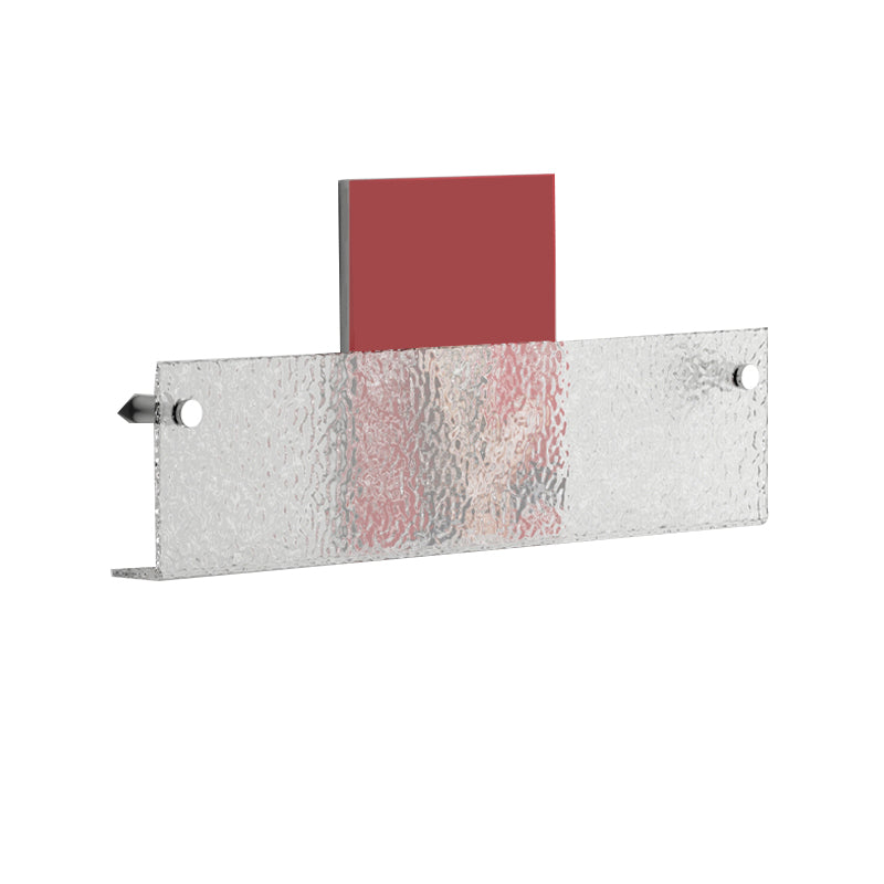 Floating Clear Plastic/Acrylic Bookcase Urban Wall Mounted Shelf Clearhalo 'Bookcases' 'furn' 'furn_bookcases' 'Furniture' 'Office Furniture' 5972727