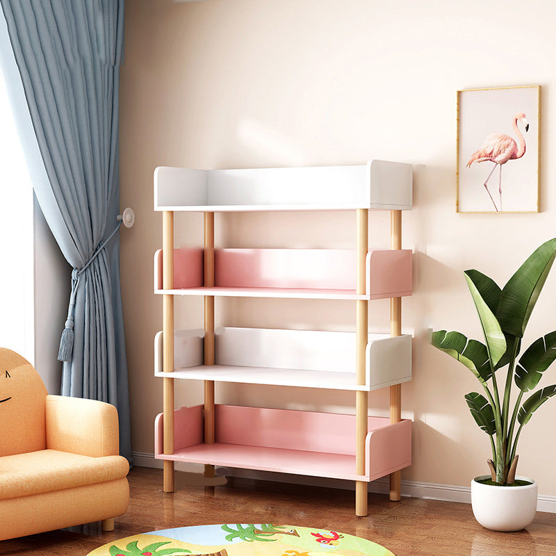 Libreria aperta verticale ingegnerizzato ingegnerizzato contemporaneo