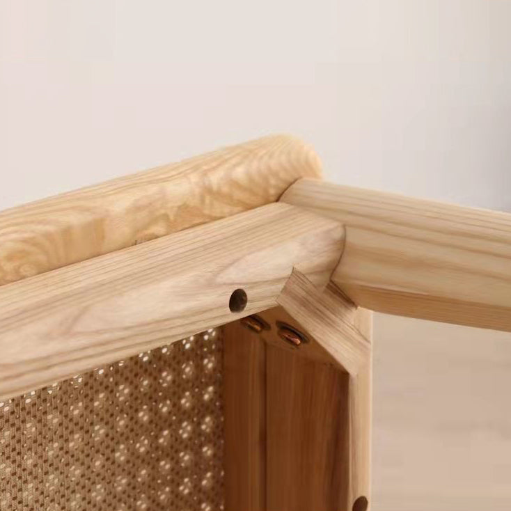 11.8 Inch Wide Tropical Bench Solid Wood Seating Bench with Legs Clearhalo 'Benches' 'Chairs & Seating' 'furn' 'furn_benches' 'Furniture' 'Living Room Furniture' 5972963