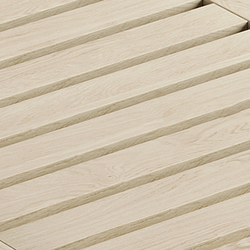 84.65 inch Wide Glam Bed Frame Solid Color Standard Bed with Headboard