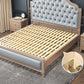 Modern Storage Bed Button-tufted Bed Frame with Headboard for Bedroom