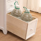 Contemporary Solid Wood Chest with Drawers and Legs Water Resistant Chest