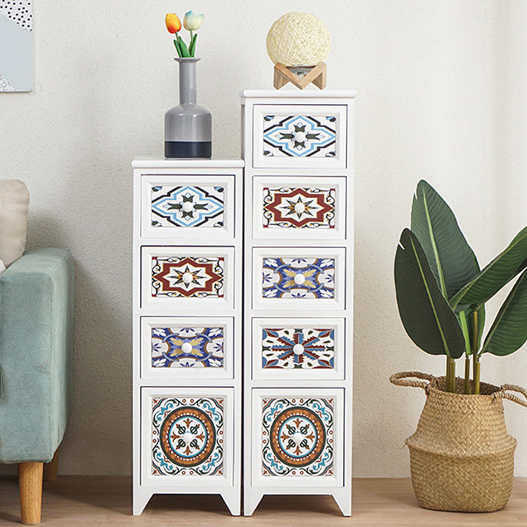 Contemporary Solid Wood Chest with Drawers and Legs Water Resistant Chest