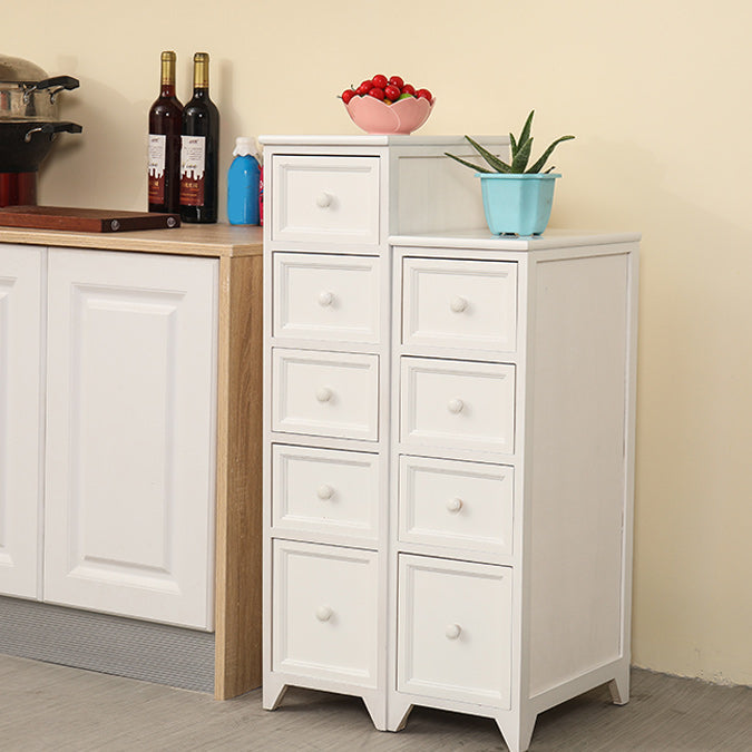 Contemporary Solid Wood Chest with Drawers and Legs Water Resistant Chest