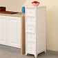 Contemporary Solid Wood Chest with Drawers and Legs Water Resistant Chest