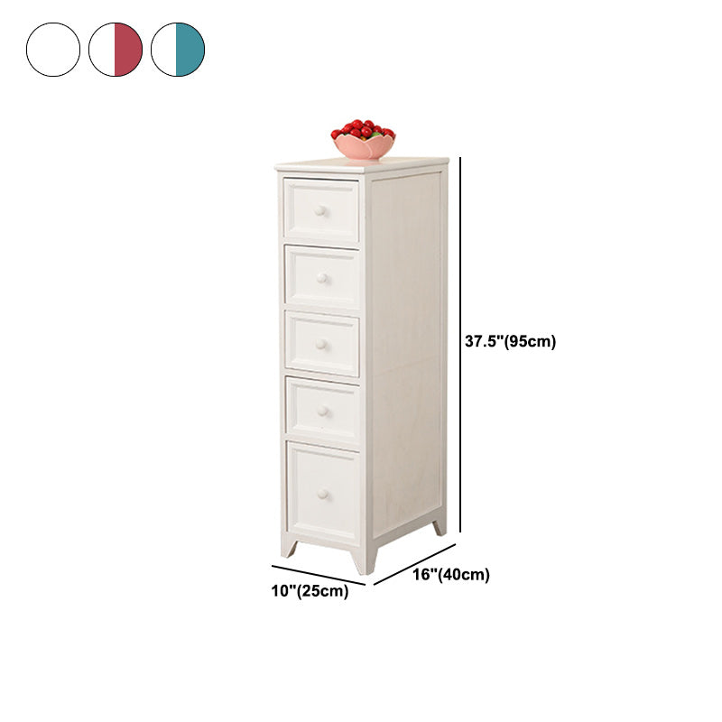 Contemporary Solid Wood Chest with Drawers and Legs Water Resistant Chest