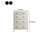 Contemporary Accent Chest with Drawers and Straight Legs in Oak