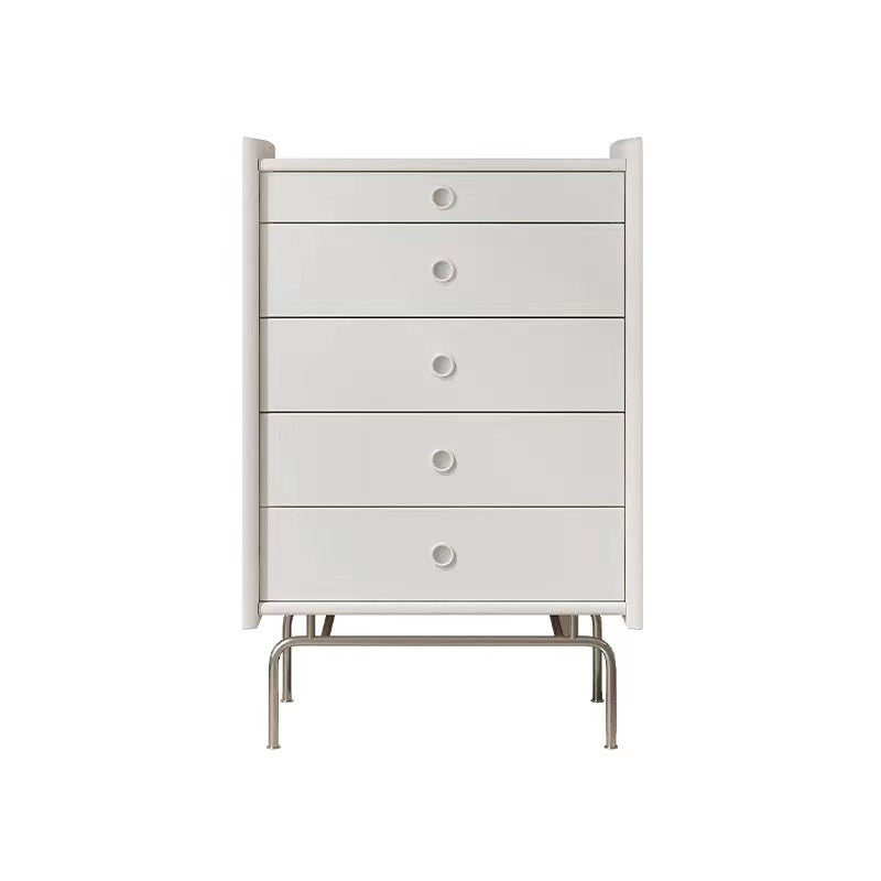 Coffre d'accent carré de poitrine moderne et contemporain en finition antique