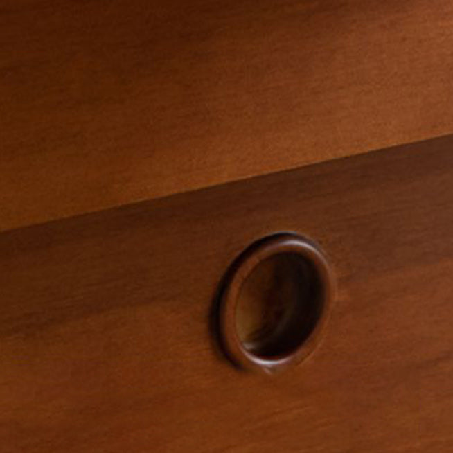 Coffre d'accent carré de poitrine moderne et contemporain en finition antique