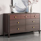 Square Straight Legs Accent Chest Mid-Century Modern Chest with Drawer