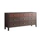 Square Straight Legs Accent Chest Mid-Century Modern Chest with Drawer