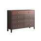 Square Straight Legs Accent Chest Mid-Century Modern Chest with Drawer