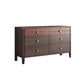 Square Straight Legs Accent Chest Mid-Century Modern Chest with Drawer