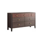 Square Straight Legs Accent Chest Mid-Century Modern Chest with Drawer