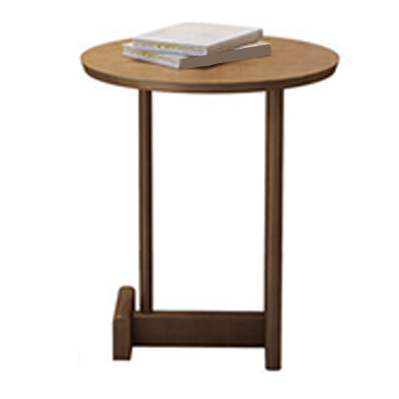 Brone Solid Wood Coffee Table Living Room Trestle Coffee Table Clearhalo 'Coffee & Accent Tables' 'Coffee Tables' 'coffee_tables' 'furn' 'furn_coffee_tables' 'Furniture' 'Living Room Furniture' 5973355