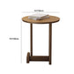 Brone Solid Wood Coffee Table Living Room Trestle Coffee Table Clearhalo 'Coffee & Accent Tables' 'Coffee Tables' 'coffee_tables' 'furn' 'furn_coffee_tables' 'Furniture' 'Living Room Furniture' 5973366